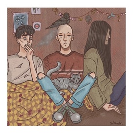 Сфинкс в часы досуга 