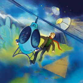 иллюстрация для обложки книги А.Семенова