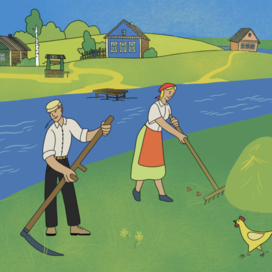 жизнь одной деревни