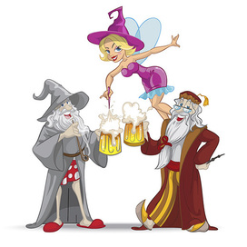 Персонажи для пивной вечеринки