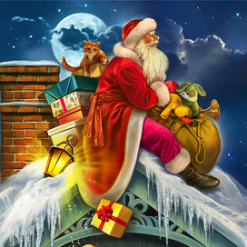 Новогодние  приключения Деда Мороза