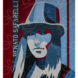 Автопортрет в стиле поп-арт