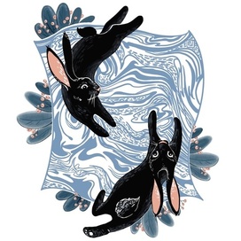 Год водяного черного кролика
