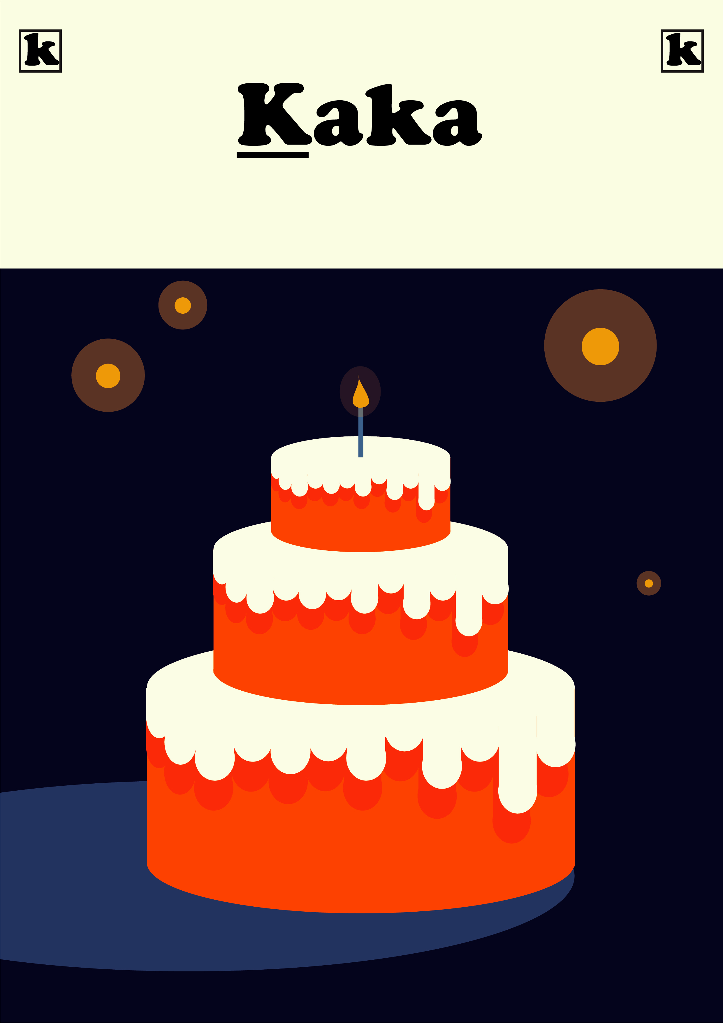 Иллюстрация Торт в стиле компьютерная графика | Illustrators.ru