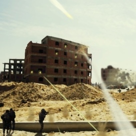 Бой в пустыне