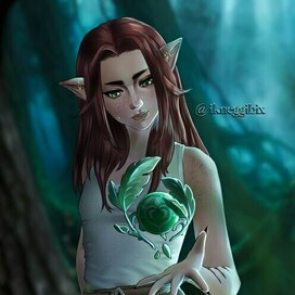 Беатрикс (персонаж wailet к челленджу draw in your style)