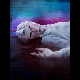 Драко Малфой красиво лежит