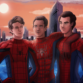 Фанарт к фильму "Человек-паук: Нет пути домой"