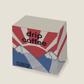 Дизайн упаковки для дрип-кофе