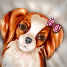 собака/dog щенок/puppy иллюстрация/illustration