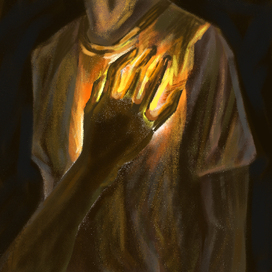 Горящее сердце