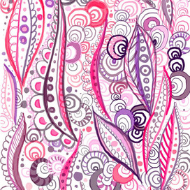 Розовые огурцы 