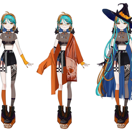 Модель витубера