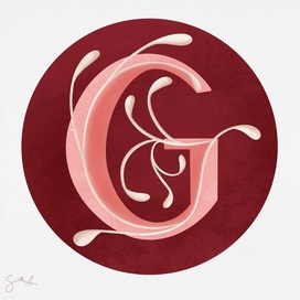 Monogram letter G