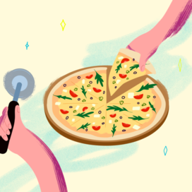Любовь к пицце