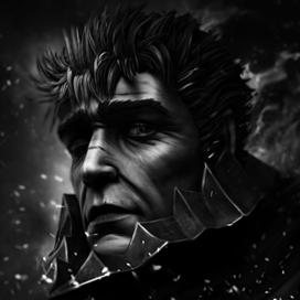 3D Fan art - Old man Guts (Berserk)