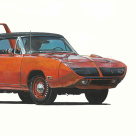 King (1970 Plymouth Roadrunner Superbird)