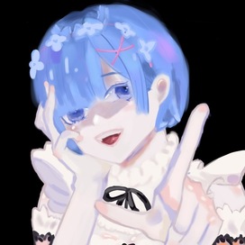 Персонаж из аниме - Рем