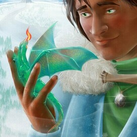 Первый обсидиан - обложка фэнтези повести