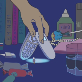 Человечек, живущий на столе