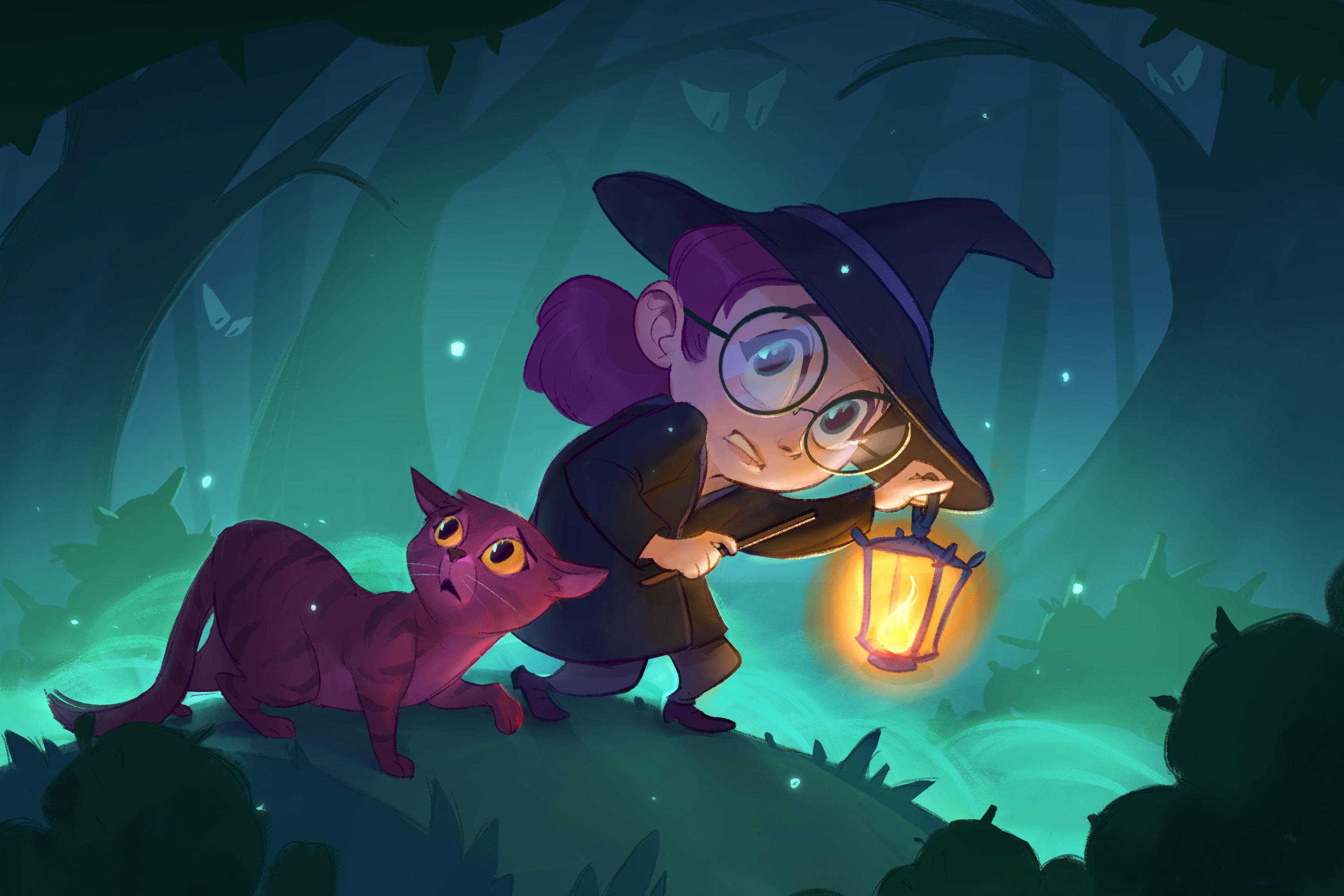 Witch in the woods