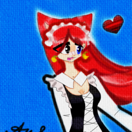 Кошечка горничная