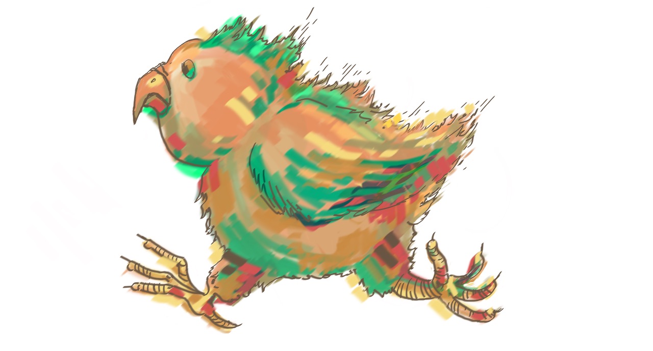 Пламенный попугайй