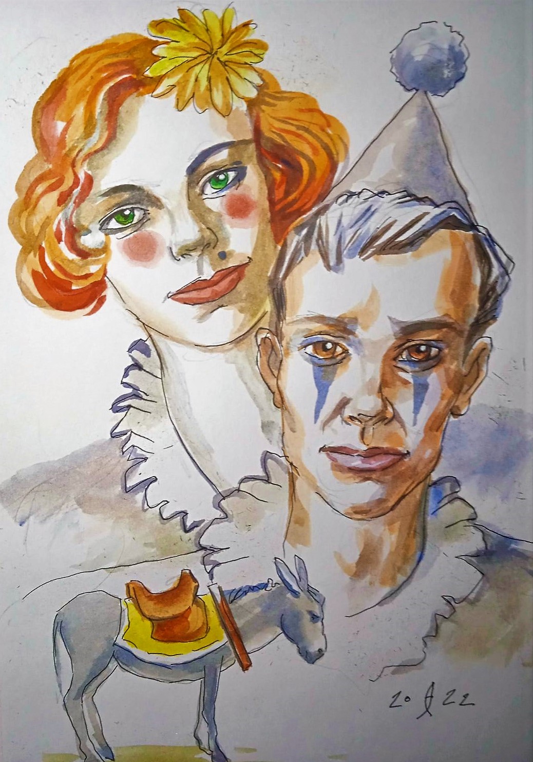 Иллюстрация Жонглеры | Illustrators.ru