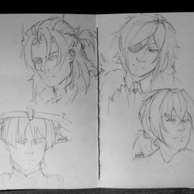 Портреты персонажей