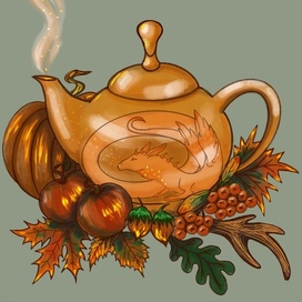 Осень в чайнике 