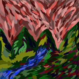 Мир стекает с гор