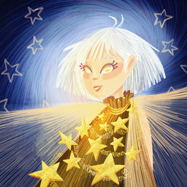 Иллюстрация "Звезда" для Folktale Week