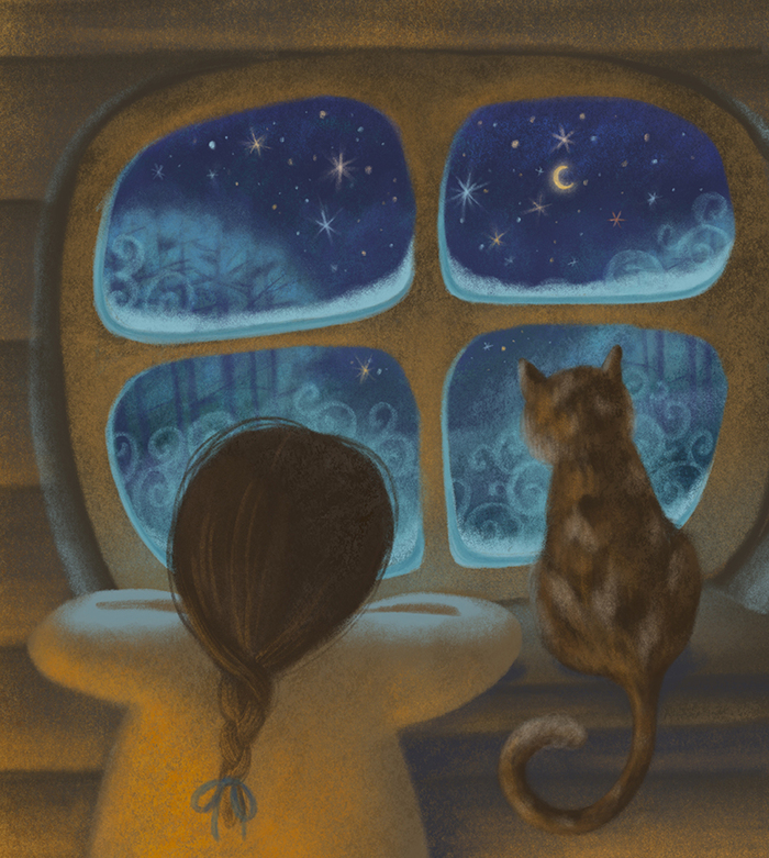 Иллюстрация Серебряное копытце в стиле персонажи | Illustrators.ru