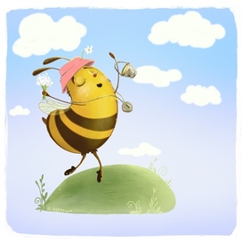 Иллюстрация «Пчёлка»