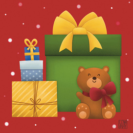 Пазлы для малышей: подарки с медвежонком