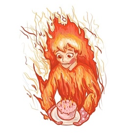 Тортик для тебя (сделано своими руками)