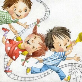 иллюстрация для детской книжки