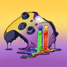 Melted controller 🎮