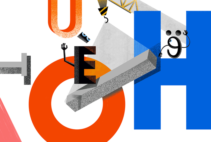 Иллюстрация Гротеск в стиле персонажи | Illustrators.ru