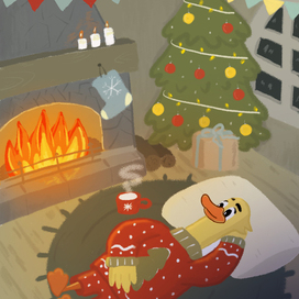 Уютный вечер TON-утки