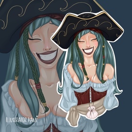 Девушка Пират