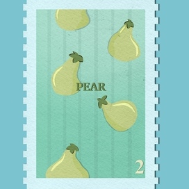 Pear stamps