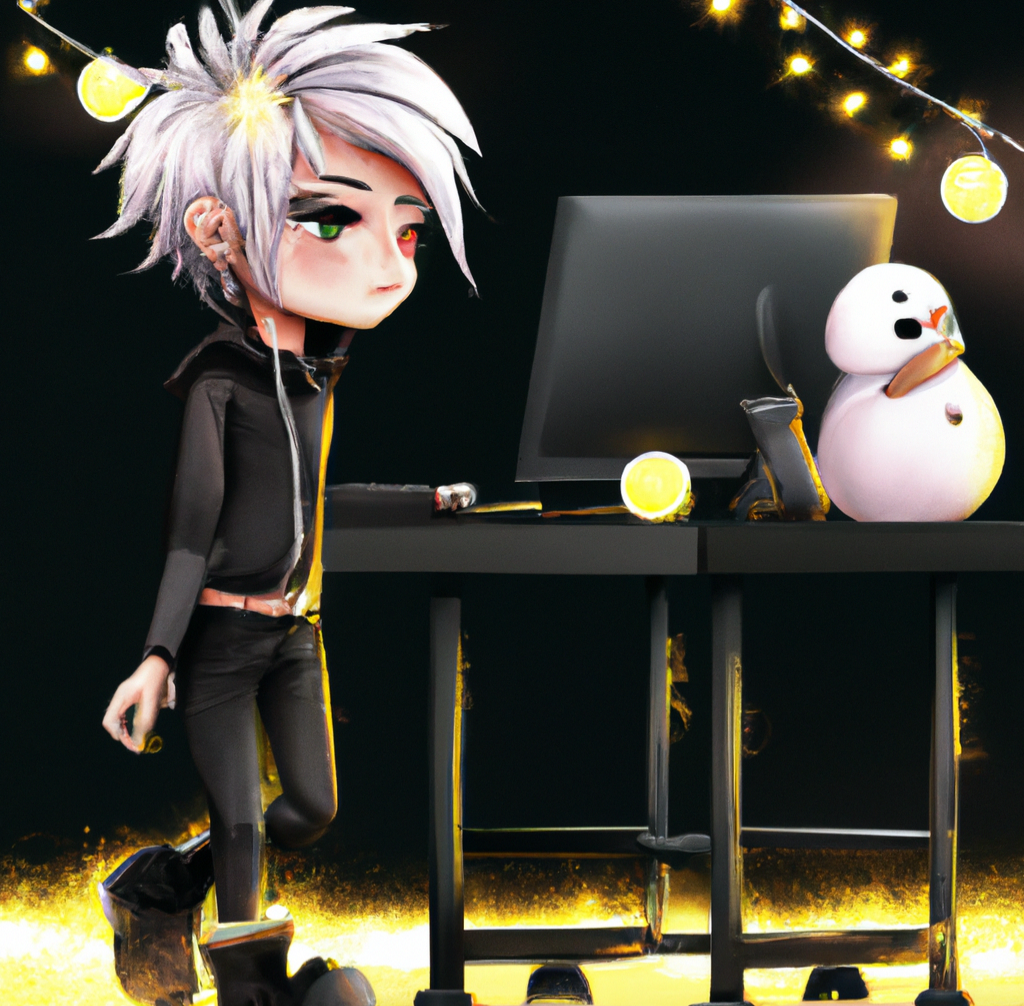 Мальчик в предвкушении нового года