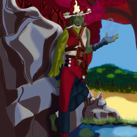 Жаб колдун из странного средневековья