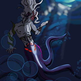 Тритон не видящий свет