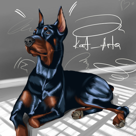 Блестящий dog