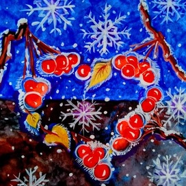 И зимой любовь повсюду отражается...