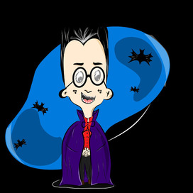 В полу ночной темноте