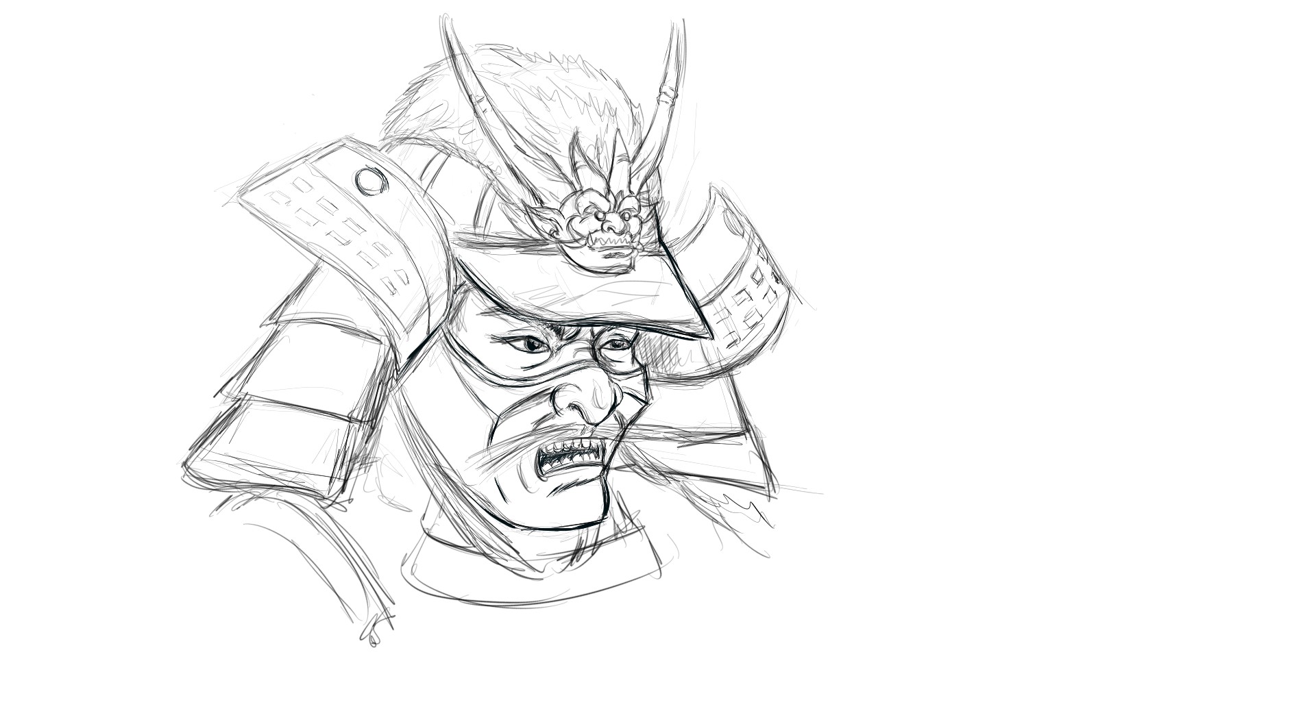 Иллюстрация самурай в стиле персонажи | Illustrators.ru