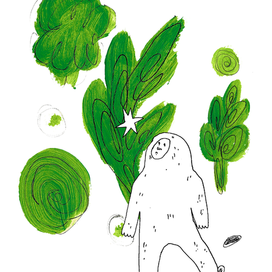 Открытка Йети 